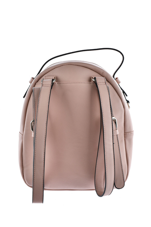 Plecak Saszetka 2w1 Damski Skóra Różowy Big Star LL574098