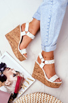 Women’s Sandals On Wedge Lu Boo White Gail