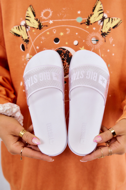 Women's Slippers Big Star JJ274642 White