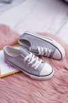Children's Brocade Silver Misty Sneakers