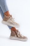 Women's Suede Shoes by Maciejka 06405-04 Beige
