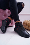 Women's Cross Jeans High Sneakers Black EE2R4147C