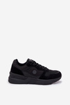 Men's Sports Sneakers On Platform Black Hanirin