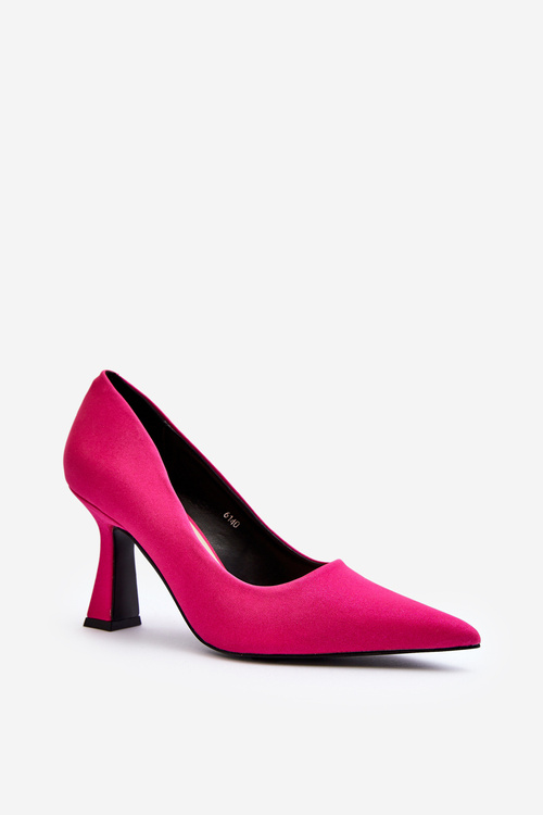 Classic Pointed Toe Pumps Fuchsia Delimena