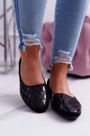 Women's Ballerinas Suede Black Merante