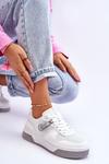 Sneakersy Klasyczne Memory Foam System Białe Big Star LL274A024 