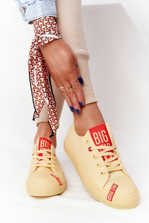 Women's Sneakers BIG STAR HH274680 Yellow