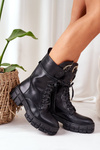 Insulated Boots With Decorative Stones Black Hadley