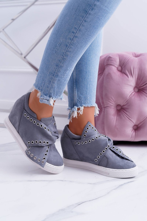 Women's Sneakers Grey Anchors LU BOO Margo