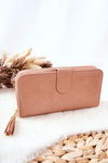 Large Women's Wallet With Extra Wallets Nude