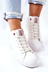 Women's High Sneakers Cross Jeans II2R4033C White