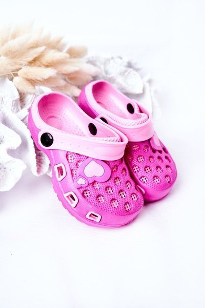 Children's Foam Slippers Crocs Fuchsia Jupiter