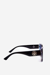 Women's Classic Sunglasses with Decorative Details UV400 Black
