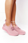 Damskie Sportowe Buty Slip-on Różowe Do It