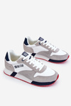 Memory Foam System Big Star Men's Sports Shoes LL174160 White and grey