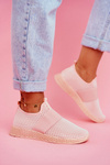 Women's Sport Shoes Slip On Pink La Fiesta