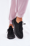 Women Slip On Sports Shoes Black Galdia