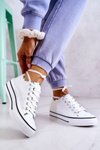 Women's Tied Sneakers White Menifee