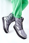 Women's Snow Boots Grey Monile