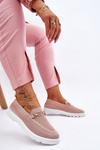 Women's Slip-On Sneakers With Embellishment Pink Alena