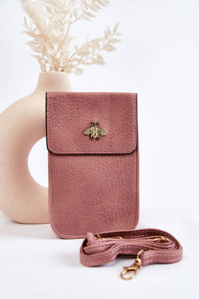 Small Purse With Ornament Pink Neliss