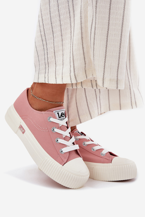 Womens Platform Sneakers Pink LEE ISLA C WOMEN LOW 50251001