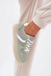 Low Women's Sneakers On Platform Green Telmira