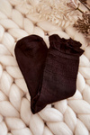 Women's Plain Socks With A Frill 5-Pack Multicolor