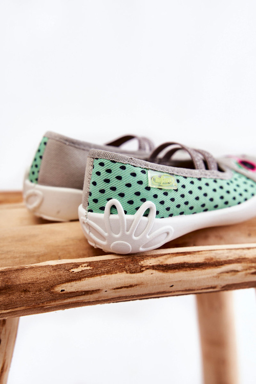 Flip-flops Ballerinas Befado Cats 116X304 Grey-Green