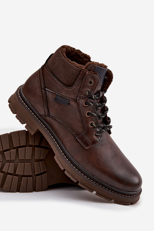 Men's Insulated Boots Wrangler 20253034.IKU Dark Brown