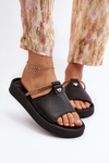 Women's Leather Sandals Zazoo 2896 Black