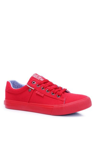 Men's Low Sneakers Big Star Red AA174093