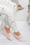 Lace Women's Ballerinas Little Sugar Powder Pink