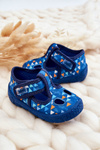 Buty Papcie Trójkąty Niebieskie Befado 533P023 