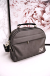 Messenger Bag Trunk Purse LAURA BIAGGI Grey