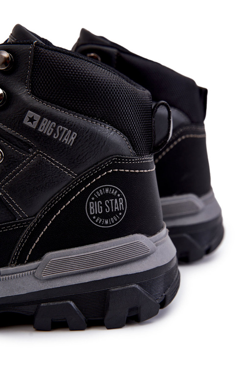 Men's Boots Memory Foam Big Star KK174120 Black
