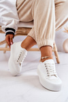 Low Sneakers On Platform White Mischa 