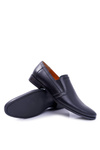 Men's Bednarek slip-on leather shoes Black Trocky