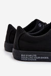 Men's Low Textile Sneakers Big Star LL174078 Black