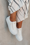 Ladies Sneakers With Lace Lee Cooper LCW-25-31-3438L White
