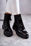Women's Flat Boots Black Kognito