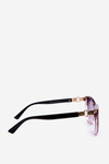 Women's UV400 Sunglasses Brown-Pink