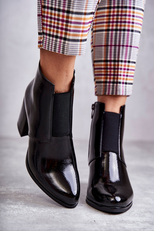 Classic Lacquered Boots La.Fi 260035B-LA Black