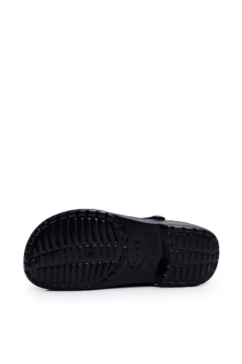 Women's Flip Flops Black Foam EVA Dots