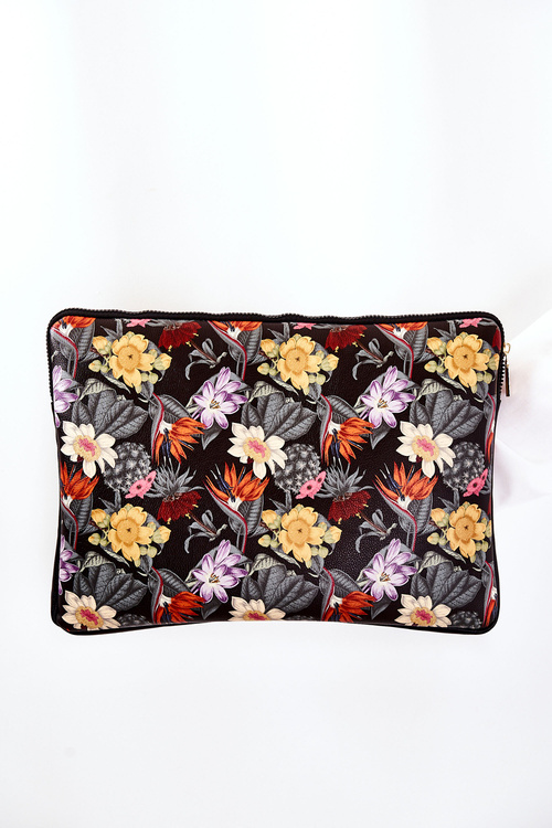 Big bag NOBO M2010-CM20 Flowers Black