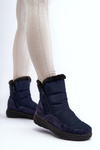 Women's Snow Boots with Fur Navy Primose