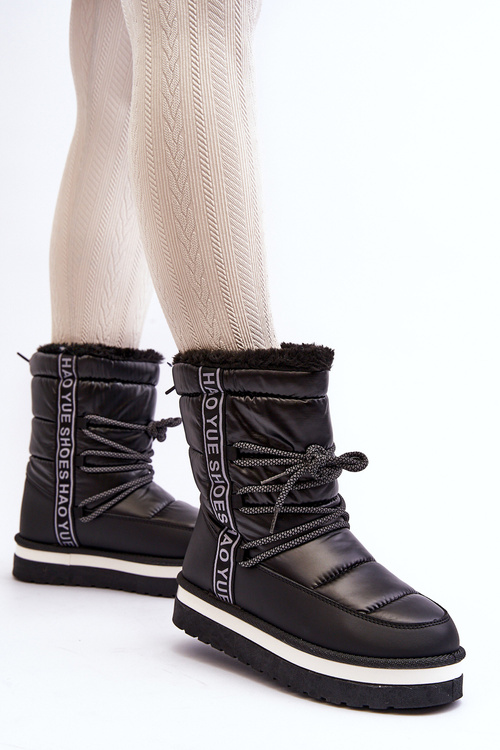 Women's Snow Boots with Black Laces Lilara