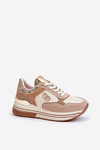 Beige Platform Women's Sneakers Debizia