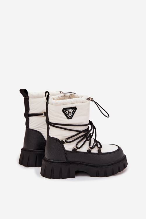 Children's White Snow Boots Adelisse