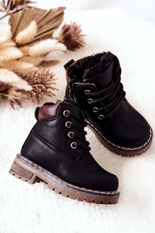 Kids' Warm-up Trapper Booties Black Royals